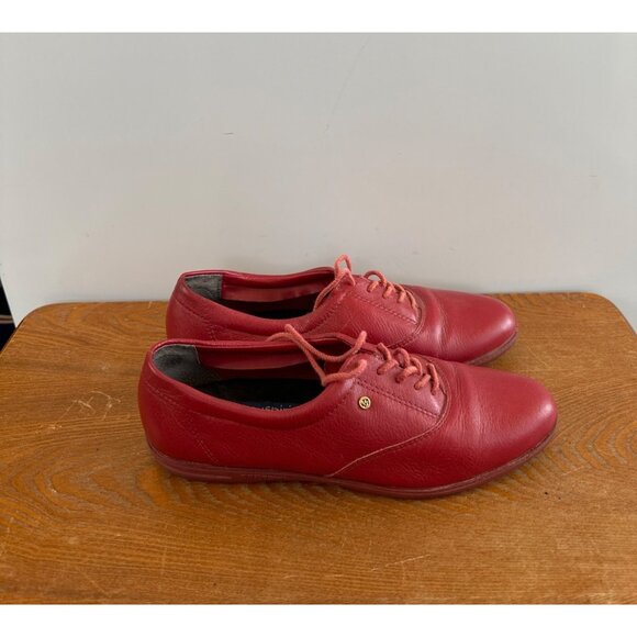 Easy Spirit Anti-gravity Motion Women's Lace Up Shoes Red 7.5 AA SKU 2817 - Picture 1 of 9